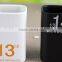creative new fashion simple square black and white lovers glazed ceramic office coffee mug for gift and promotion