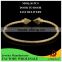ATHENAA Jewelry Allowhead Cuff Bangle 18k Gold Plated Charm Brass Jewelry Wholesale