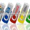 Cheapest colorful swivel usb flash drive with custom logo printing
