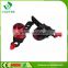 rear bike light Aluminum alloy bicycle brake light with USB rechargeable