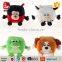 Top seller Stress Ball Animal Plush Toy Cube Cow Soft Stuffed Toy