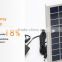 Solar powered energy system with 3/6/9/12w solar panel and 1/2/3*3W Led bulbs