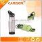 Promotion flip straw plastic drinking water bottles