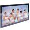 22 Inch wall mount network lcd advertising totem panel with POE