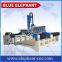 1935 Styrofoam 4 axis cnc wood router engraver machine , cnc machine 4 axis mould foam