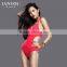 Stock Factory Directly Selling Women Push up One Piece Swimsuit