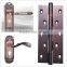 door lock metal parts in old copper brass bronze rose gold color plating processing