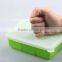 6 cavity Large Premium personalized fancy Silicone Ice Cube Tray with Lid