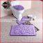 wholesale cheap warm snowman toilet seat cover and carpet set