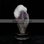 precious amethyst peacock sculpture good for home decoration or collection fengshui products