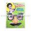 Wholesale Fake Mustache Beard ,Mustache Mug For Carnival