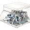 1 Gallon Acrylic Display Bin w/ Slide-in Lid - Clear