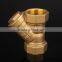 Brass Y-type strainer , NPT thread