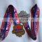 sublimated medal lanyards customized medal lanyards