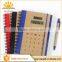 Office & School Supplies Notepad WIth Calculator Business Stationery Kraft Spiral Notebook
