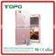 Luxury Aluminum frame Plating mirror Protector good quality cell phone case for xiaomi 4 4s