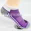 Half terry purple mesh ankle terry sport socks,custom sport socks,sport socks