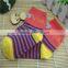 custom cotton child red tub sock suit for 2-6 year old child