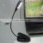 Rechargeable Book Reading Light With 4 LED Bulb and Clip Gooseneck