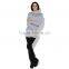 Pretty steps 2015 quality grey long sleeve lace ladies winter going out long sweater tops