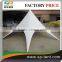 2014 Newly High peak 20 person China 10 star shade tents with sidewall in white for sale