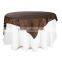 double layer round wedding table cloth dubai