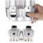 Wall mounted 350mlx2 shampoo dispenser Plastic Hotel double Liquid Soap Dispenser with lock