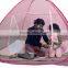 Kawachi Double Bed Size Folding Mosquito Net-Pink