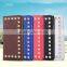 Floveme Leather case For iPhone 6/6s plus square rivet leather case stand view