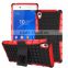 Multicolor TPU+PC Armor Spider Hybrid Kickstand Cell Phones back cover for Sony Experia Z4/Z3/Z3 Compact