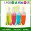 Wholesale OEM Silicone Baby Bottle Spoon With Storage Cap Easy For On-the-go Baby Accessories