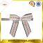 Plastic Twist Tie With Ribbon Bow for Gift Bow Packing
