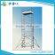 Multipurpose rising aluminium scaffolding mobile tower truss