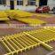 FRP safety fence, fiberglass fence, GRP FRP road safety fence