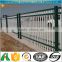 Wrought iron fence 8ft wide panels edging hinges