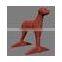 wholesale HDPE plastic hound dog, plastic hunting dog,decoration.
