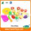 cutting plastic fruits and vegetables toy