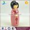 Japanese stylish toy lassock decoration, red beautiful girl