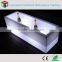 Rechargeable Long Ice Bucket LED Bar Furniture / LED Light Wine Ice Buckets Indoor or Outdoor L120*W40*H40CM