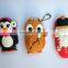 Funny Nail clippers with animal silicone holder gift atcher