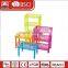 Modern Stackable Display Plastic Shelf Racks With Caster For Show or Storage