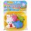 PVC free bath toys, Plastic PVC cartoon baby bath toy, pvc rotating bath animal toys