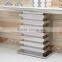 luxury modern stainless steel dining table and chairs AH066