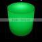 LED modern cheap seating plastic stool, led bathroom plastic stool