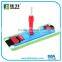 NEW Microfiber Industrial Flat Mop With MAGNET Lock System