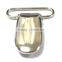 1 inch Fashion High Quality Metal Suspender Clip with plastic teeth inside for garment