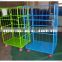 Easily assembled industrial security rolling carts