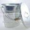 Outdoor Oval Galvanized Iron Barrels With Lid