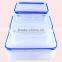 2016 New design Plastic Fast Food Box With Three Size
