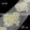 Vintage design dress decorative flatback fabric flower trim